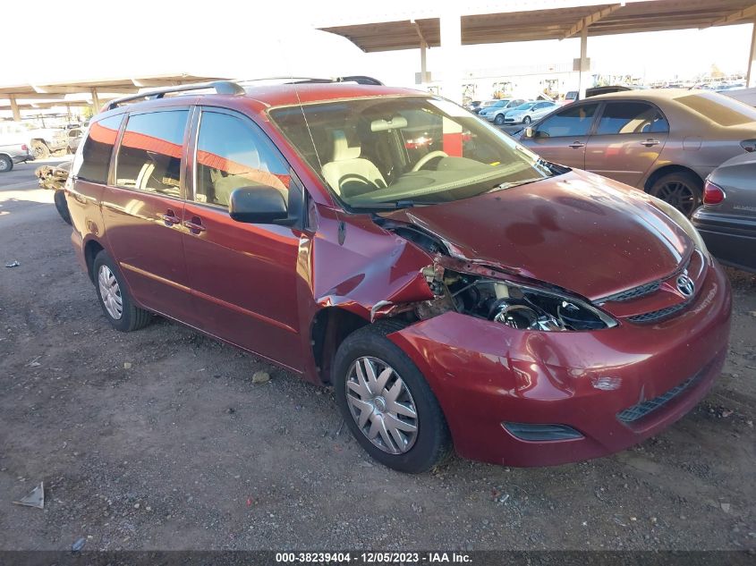 2009 Toyota Sienna Ce/Le VIN: 5TDZK23C19S278841 Lot: 38239404