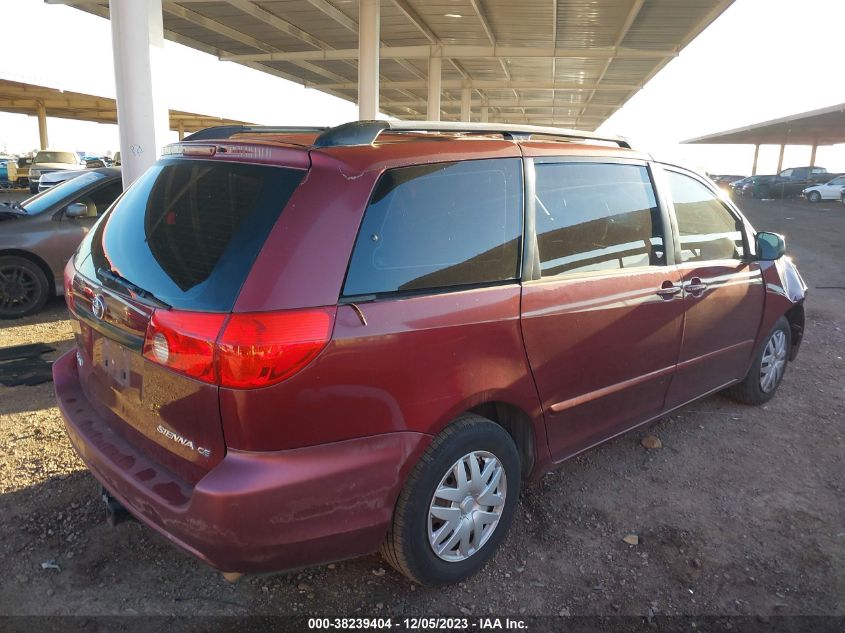 2009 Toyota Sienna Ce/Le VIN: 5TDZK23C19S278841 Lot: 38239404