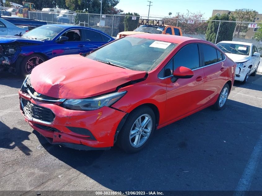 2016 Chevrolet Cruze Lt Auto VIN: 1G1BE5SM2G7267609 Lot: 38239510