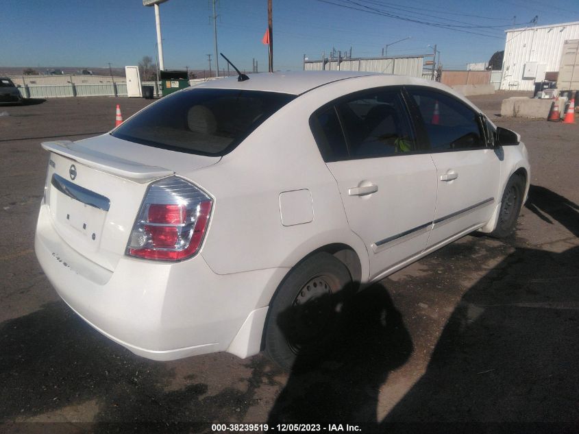 2012 Nissan Sentra 2.0 S VIN: 3N1AB6APXCL670436 Lot: 38239519