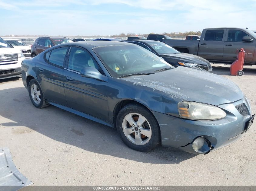 2006 Pontiac Grand Prix VIN: 2G2WP552X61198777 Lot: 38239616