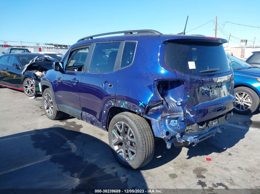 2018 Jeep Renegade Latitude Fwd VIN: ZACCJABB7JPG68310 Lot: 38239689