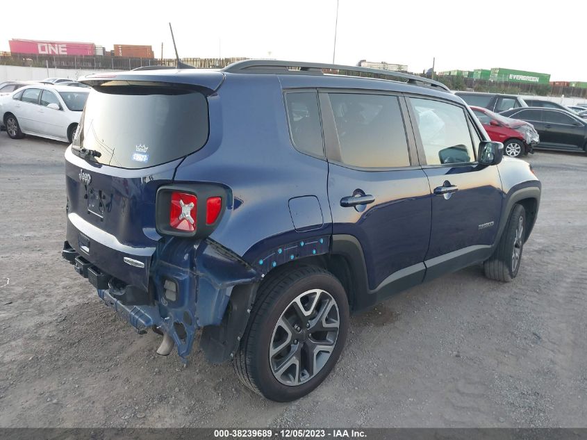 2018 Jeep Renegade Latitude Fwd VIN: ZACCJABB7JPG68310 Lot: 38239689