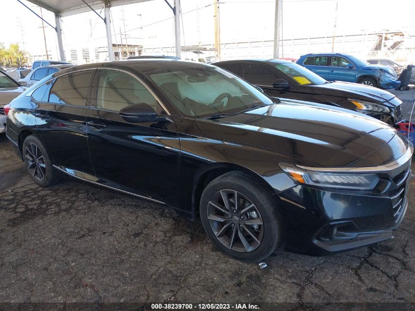 2021 Honda Accord Ex-L VIN: 1HGCV1F51MA119054 Lot: 38239700