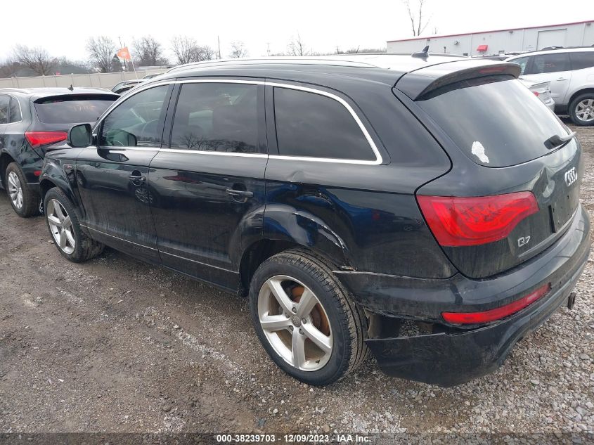 2012 Audi Q7 3.0T S Line Prestige VIN: WA1DGAFE0CD009696 Lot: 38239703