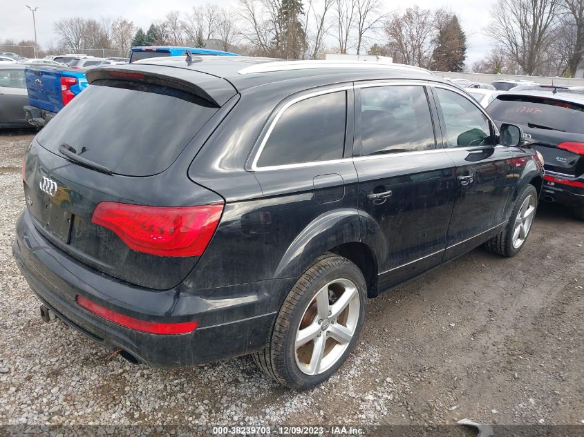 2012 Audi Q7 3.0T S Line Prestige VIN: WA1DGAFE0CD009696 Lot: 38239703