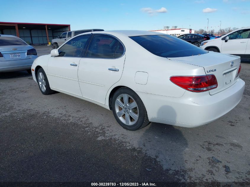 2005 Lexus Es 330 VIN: JTHBA30G955079052 Lot: 38239783