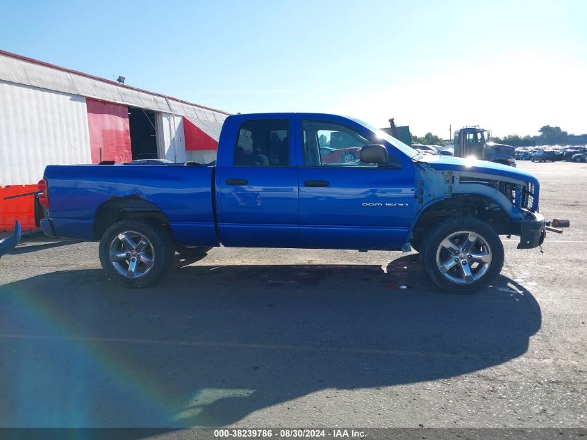 2007 Dodge Ram 1500 Slt/Trx4 Off Road/Sport VIN: 1D7HU18247S202881 Lot: 38239786