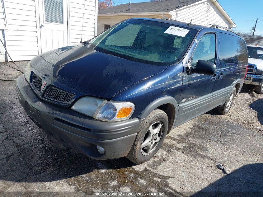 2004 Pontiac Montana W/1Se Pkg VIN: 1GMDX13E34D156344 Lot: 38239832