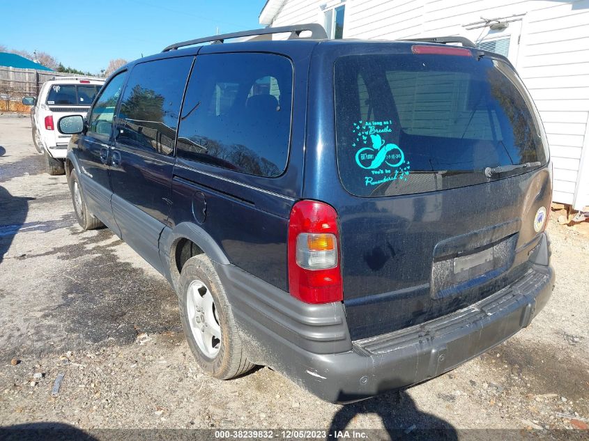 2004 Pontiac Montana W/1Se Pkg VIN: 1GMDX13E34D156344 Lot: 38239832