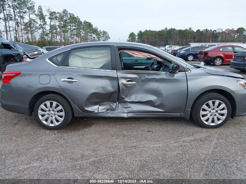 2019 Nissan Sentra S VIN: 3N1AB7AP7KY456785 Lot: 38239846