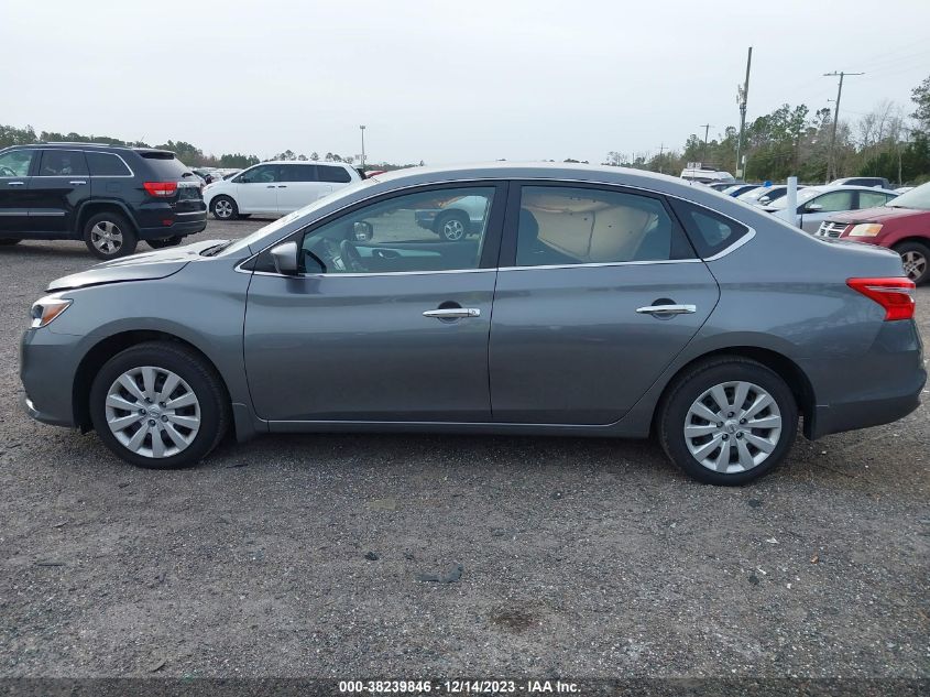 2019 Nissan Sentra S VIN: 3N1AB7AP7KY456785 Lot: 38239846