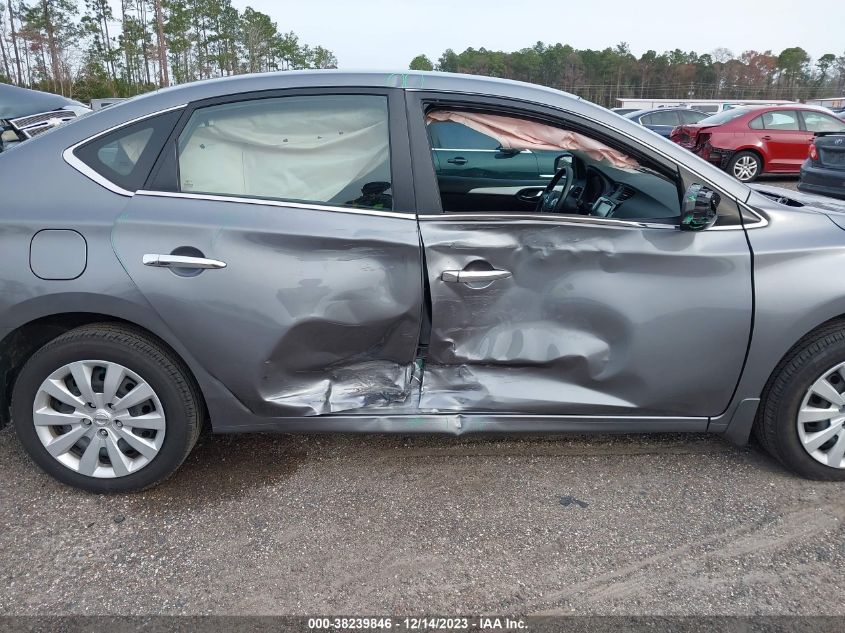 2019 Nissan Sentra S VIN: 3N1AB7AP7KY456785 Lot: 38239846