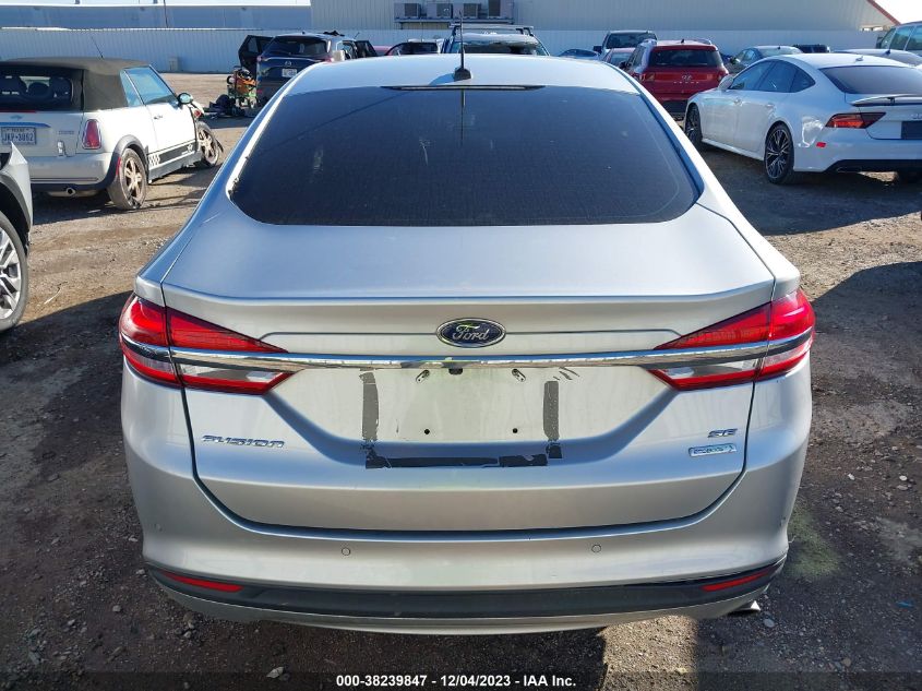 2018 Ford Fusion Se VIN: 3FA6P0HD2JR231518 Lot: 38239847