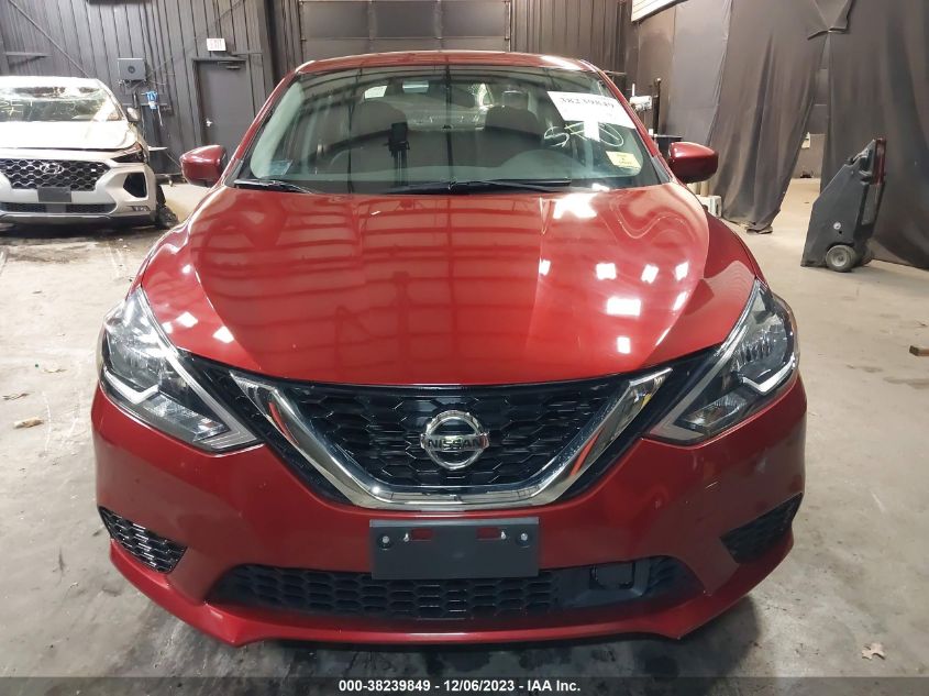 2019 Nissan Sentra Sv VIN: 3N1AB7AP7KY378461 Lot: 38239849