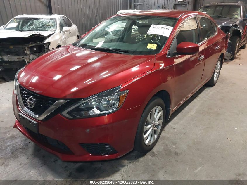 2019 Nissan Sentra Sv VIN: 3N1AB7AP7KY378461 Lot: 38239849