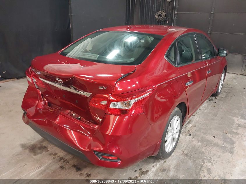 2019 Nissan Sentra Sv VIN: 3N1AB7AP7KY378461 Lot: 38239849