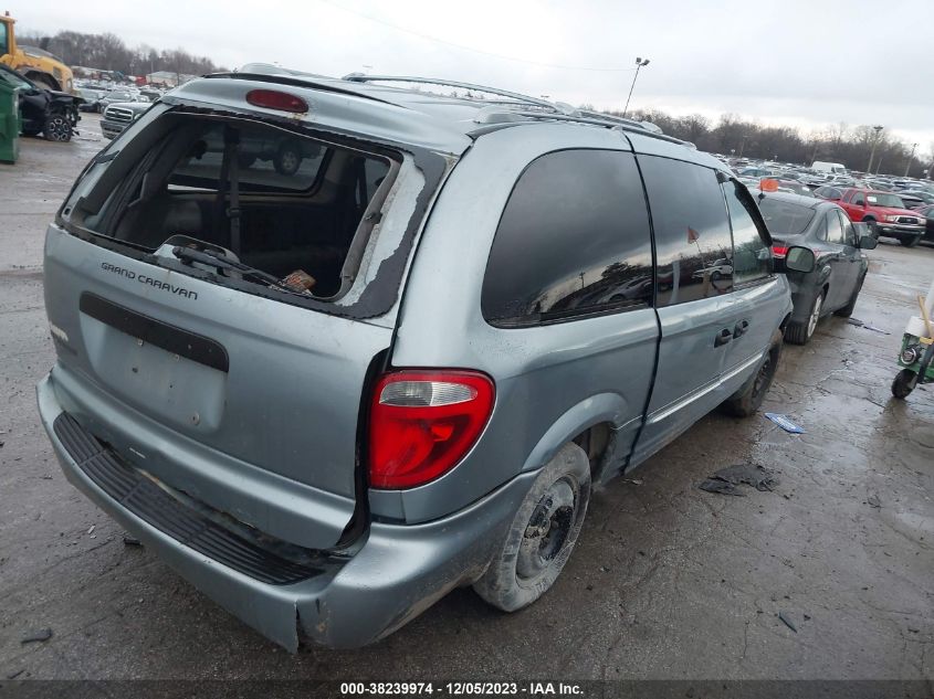 2006 Dodge Grand Caravan Se VIN: 1D4GP24R06B510816 Lot: 38239974