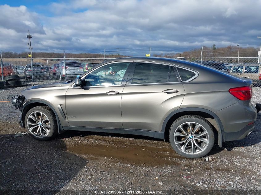 2018 BMW X6 xDrive35I VIN: 5UXKU2C54J0X51411 Lot: 38239986