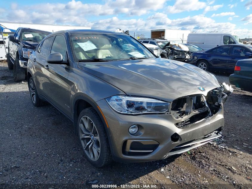 2018 BMW X6 xDrive35I VIN: 5UXKU2C54J0X51411 Lot: 38239986