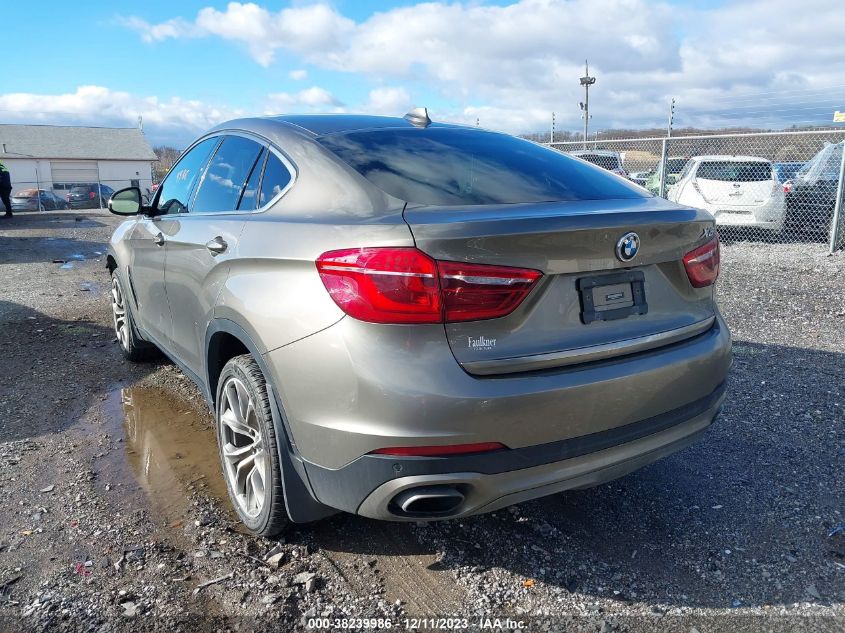 2018 BMW X6 xDrive35I VIN: 5UXKU2C54J0X51411 Lot: 38239986