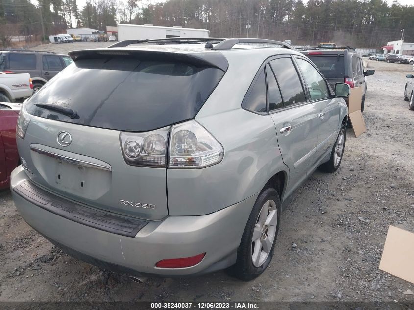 2008 Lexus Rx 350 VIN: 2T2GK31U58C027462 Lot: 38240037