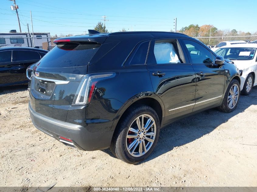 2023 Cadillac Xt5 Awd Sport VIN: 1GYKNGRS9PZ170896 Lot: 38240040