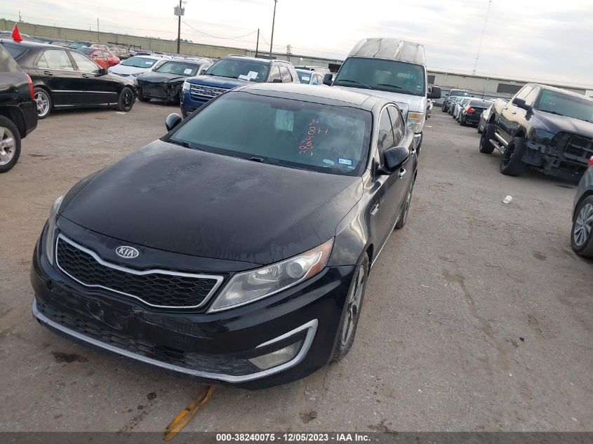 2012 Kia Optima Hybrid Ex VIN: KNAGM4AD1C5009046 Lot: 38240075