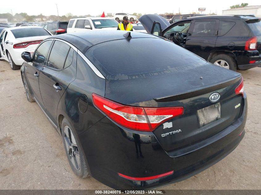 2012 Kia Optima Hybrid Ex VIN: KNAGM4AD1C5009046 Lot: 38240075