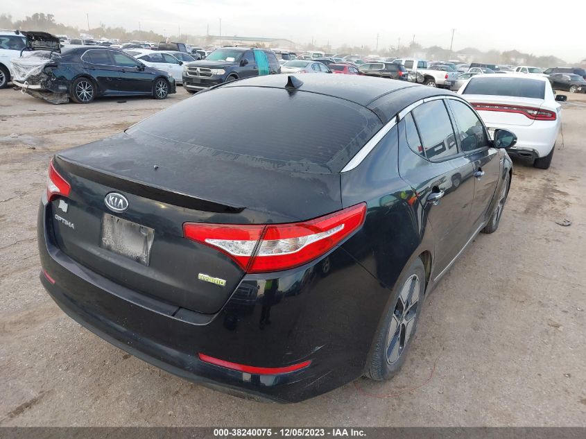 2012 Kia Optima Hybrid Ex VIN: KNAGM4AD1C5009046 Lot: 38240075