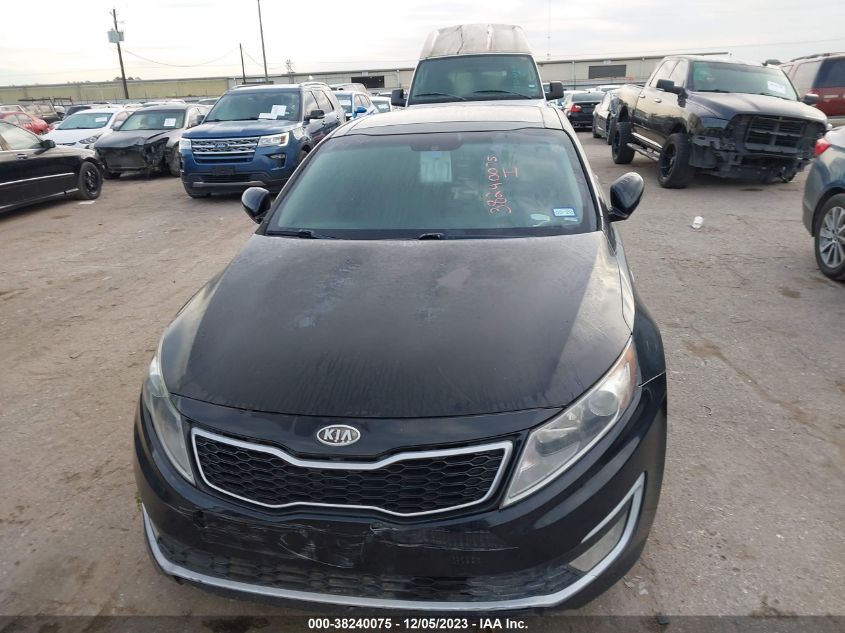 2012 Kia Optima Hybrid Ex VIN: KNAGM4AD1C5009046 Lot: 38240075