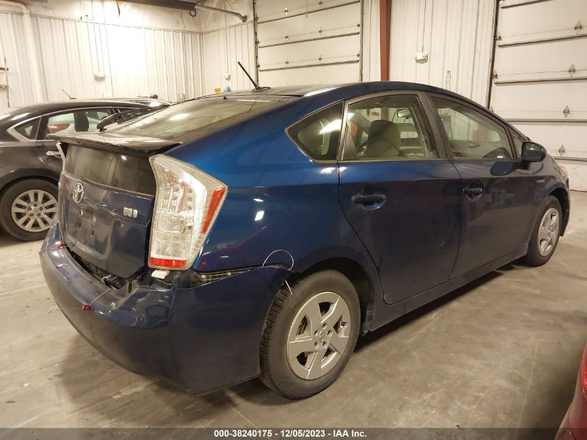 2011 Toyota Prius Five/Four/One/Three/Two VIN: JTDKN3DU4B0288021 Lot: 38240175