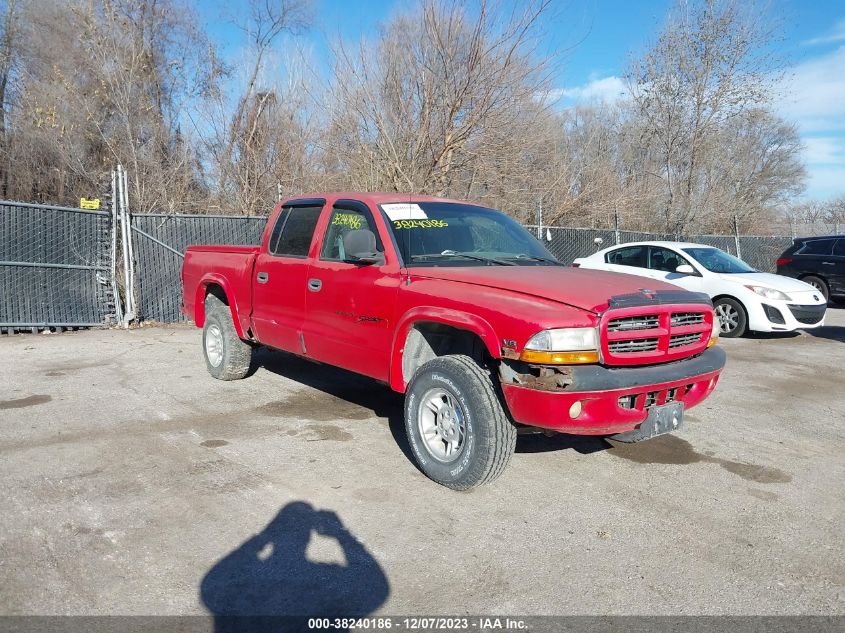 2000 Dodge Dakota Slt/Sport VIN: 1B7HG2AZ4YS604531 Lot: 38240186