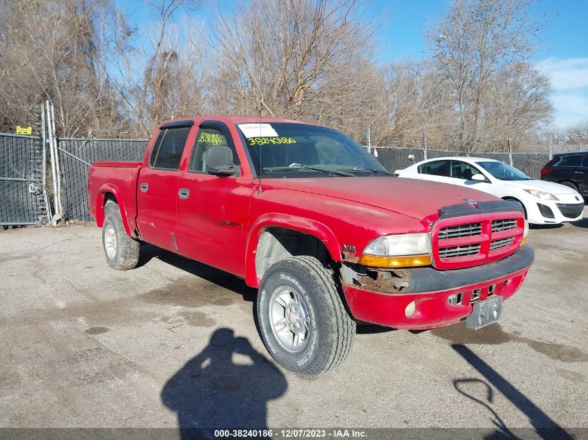 2000 Dodge Dakota Slt/Sport VIN: 1B7HG2AZ4YS604531 Lot: 38240186