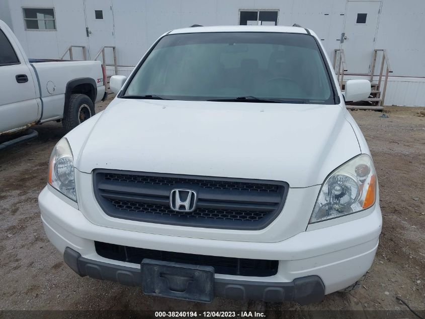 2004 Honda Pilot Ex-L VIN: 5FNYF18664B003346 Lot: 38240194