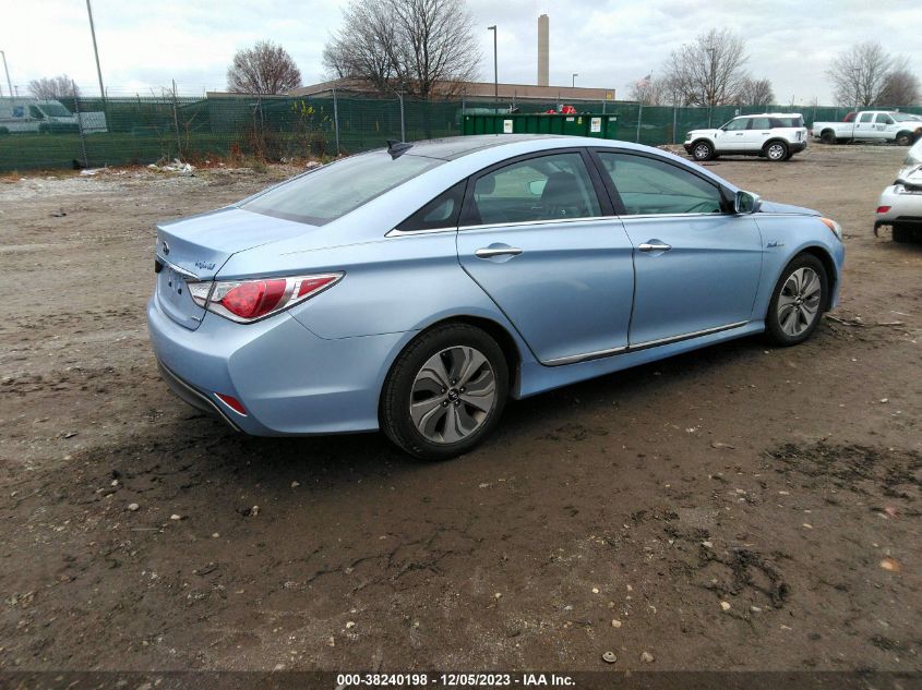 2015 Hyundai Sonata Hybrid Limited VIN: KMHEC4A46FA127257 Lot: 38240198