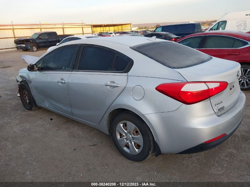 2015 Kia Forte Lx VIN: KNAFX4A69F5340479 Lot: 38240208