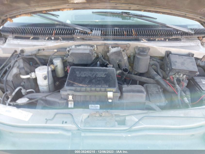 2001 GMC Safari Passenger Sle VIN: 1GKDM19W71B509919 Lot: 38240215