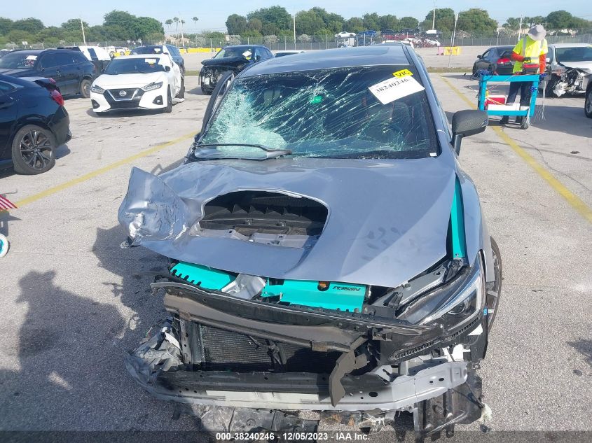 2021 Subaru Wrx Sti Limited VIN: JF1VA2W62M9806827 Lot: 38240246