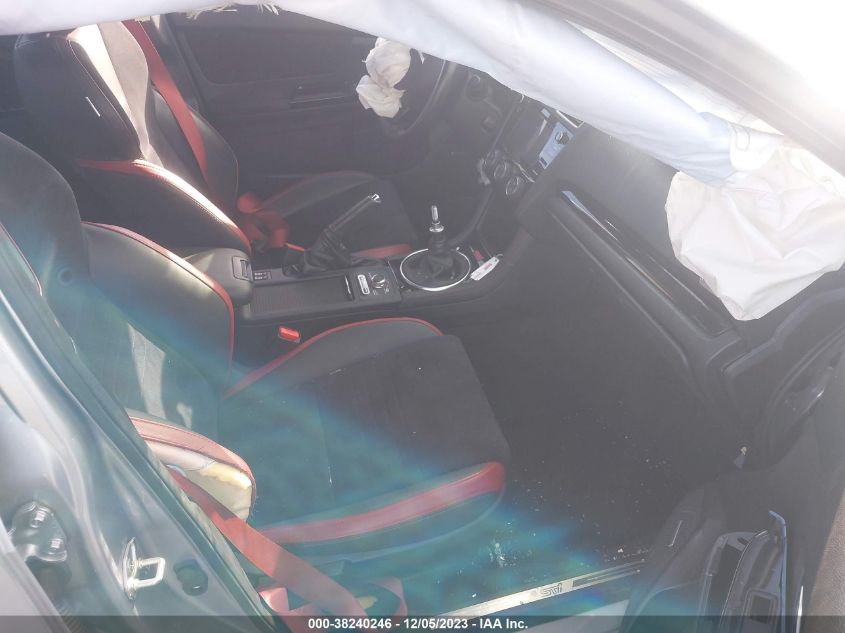 2021 Subaru Wrx Sti Limited VIN: JF1VA2W62M9806827 Lot: 38240246