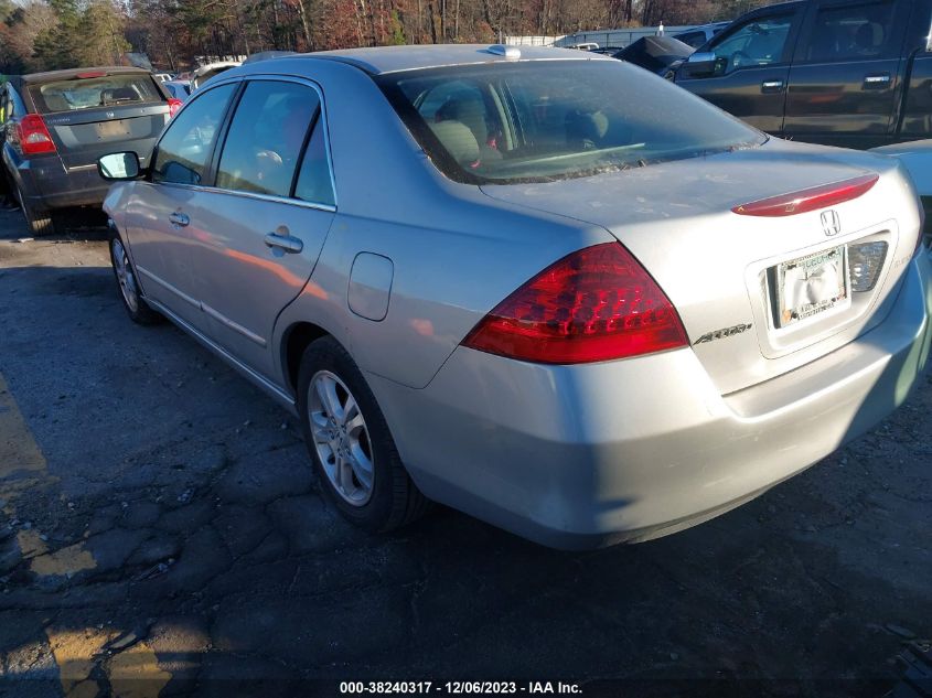 1HGCM56867A209924 2007 Honda Accord 2.4 Ex