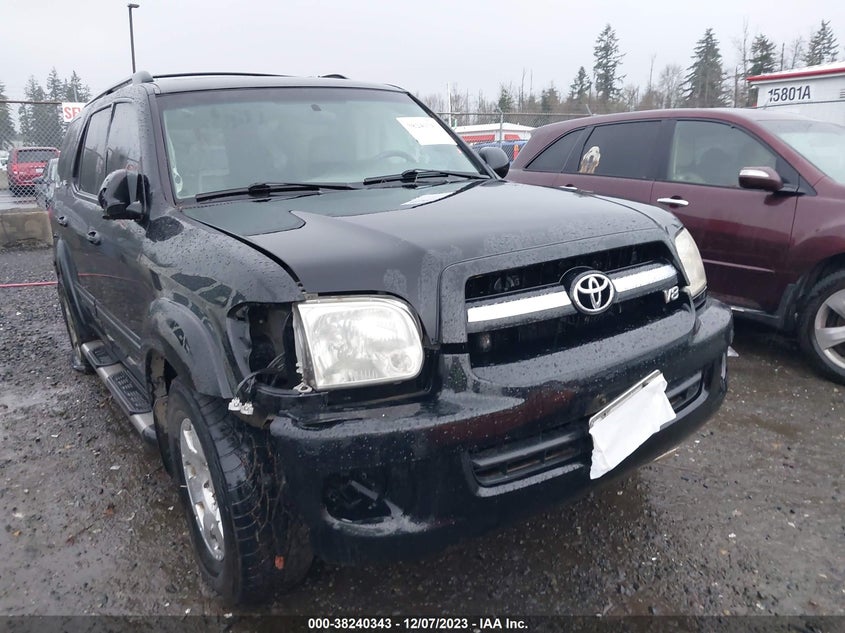 2006 Toyota Sequoia Sr5 V8 VIN: 5TDBT44A36S258657 Lot: 38240343