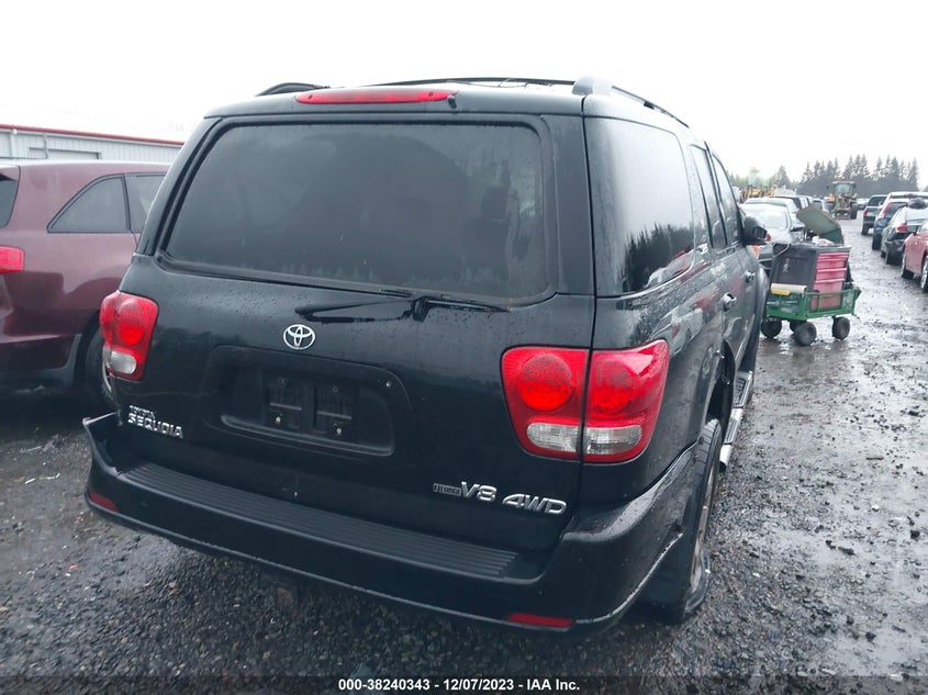 2006 Toyota Sequoia Sr5 V8 VIN: 5TDBT44A36S258657 Lot: 38240343