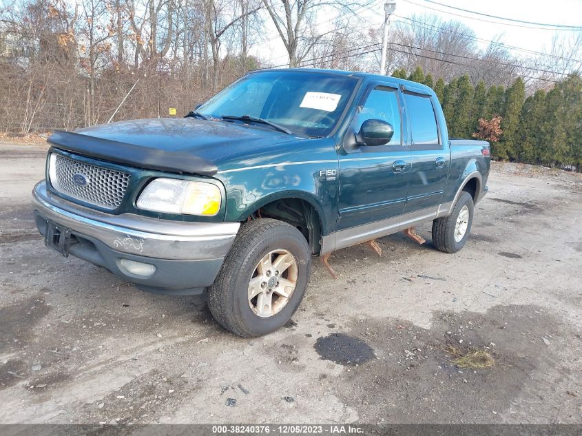 2002 Ford F-150 Xlt/Lariat/King Ranch VIN: 1FTRW08L02KD88973 Lot: 38240376