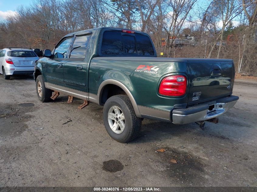 2002 Ford F-150 Xlt/Lariat/King Ranch VIN: 1FTRW08L02KD88973 Lot: 38240376