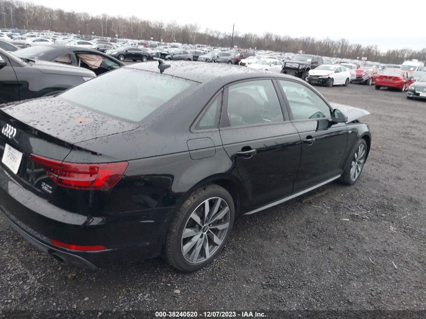 WAUDNAF46JN017633 2018 Audi A4 2.0T Tech Premium/2.0T Premium