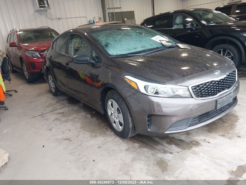 2017 Kia Forte Lx VIN: 3KPFL4A79HE114361 Lot: 38240573