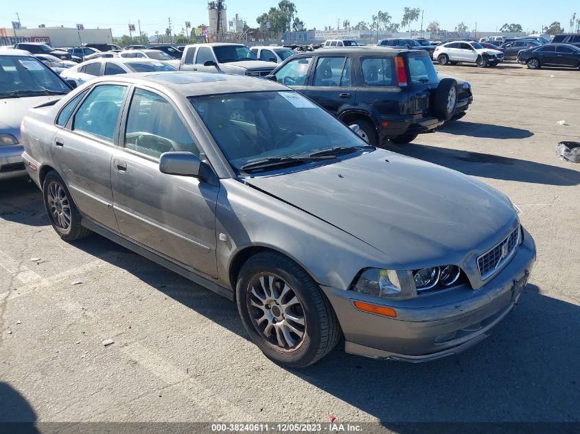 2004 Volvo S40 A/Lse VIN: YV1VS27514F068706 Lot: 38240611