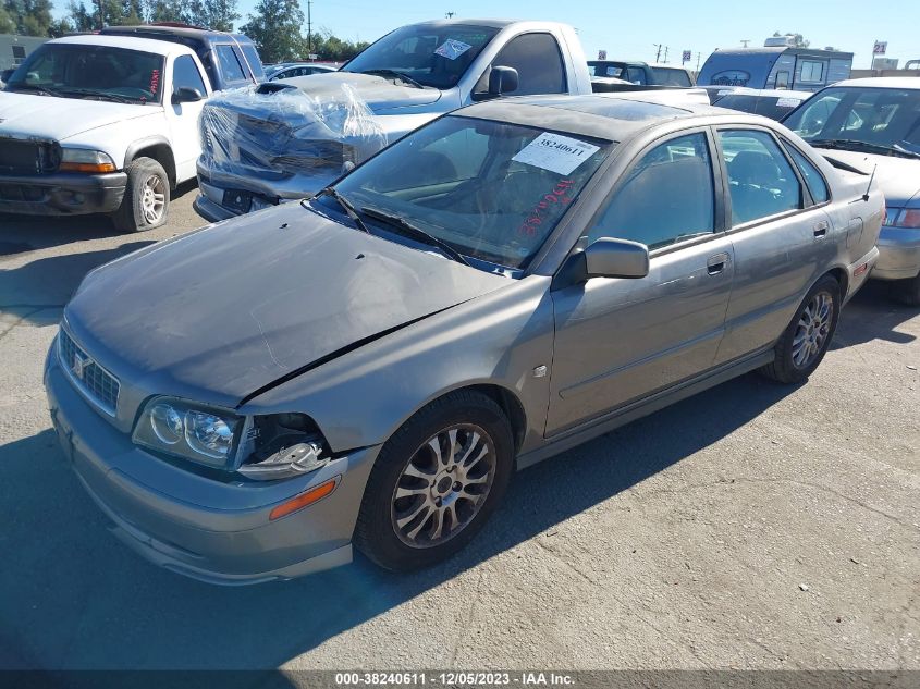 2004 Volvo S40 A/Lse VIN: YV1VS27514F068706 Lot: 38240611