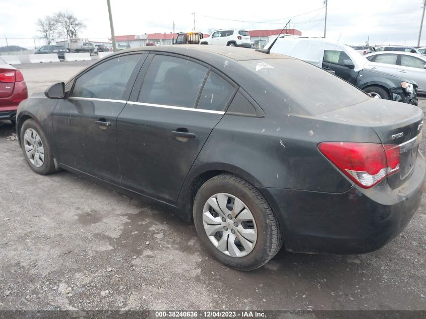 2012 Chevrolet Cruze Ls VIN: 1G1PC5SH3C7377027 Lot: 38240636
